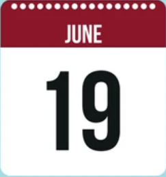 Closed June 19th for Juneteenth